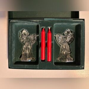 Waterford | Marquis Christmas Angel candle set